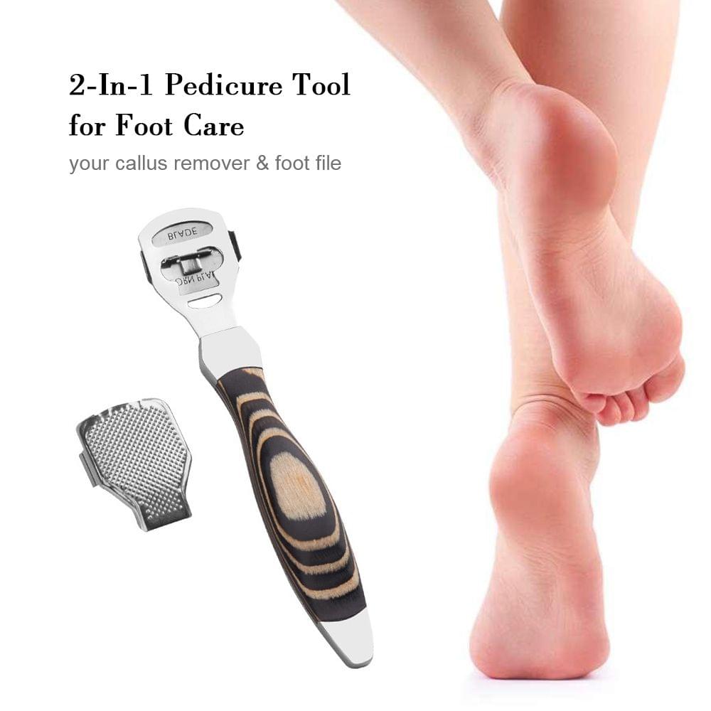 Stainless Steel Pedicure Tool for Foot Care Callus Remover