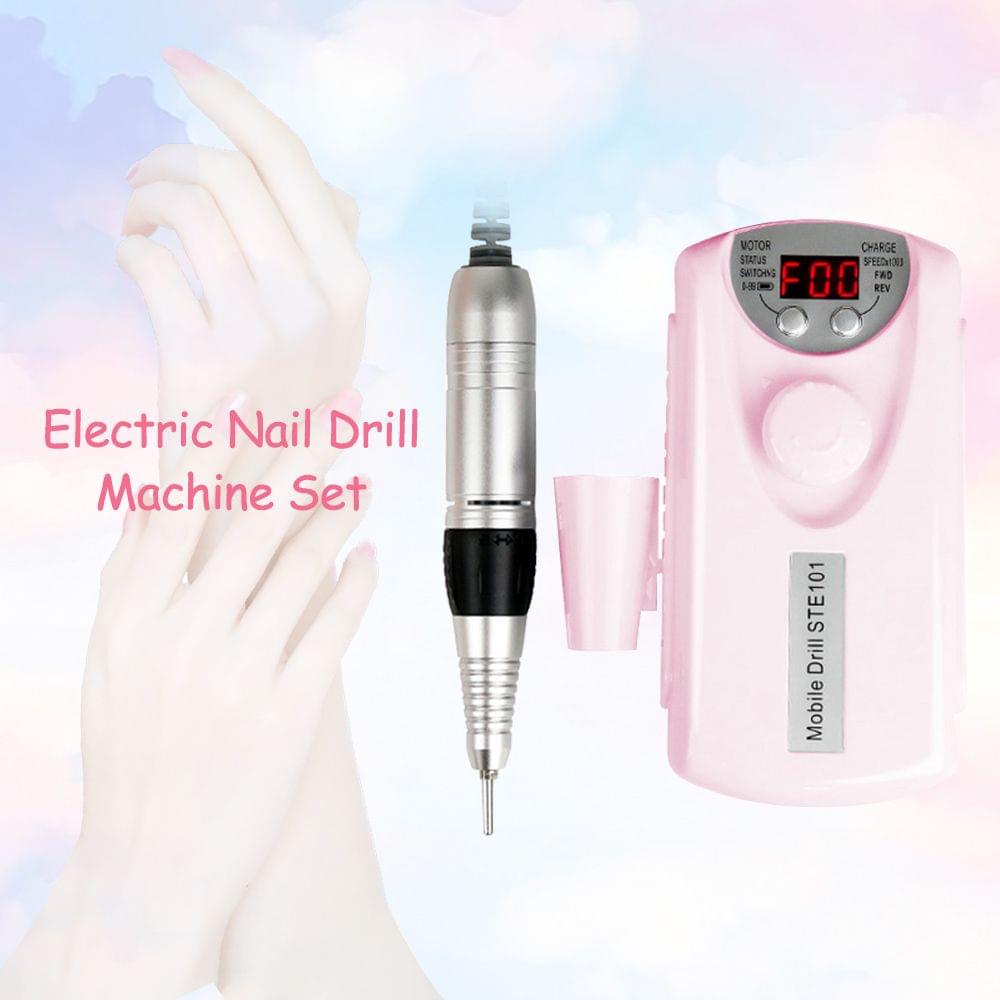 Electric Nail Drill Set Nail - polishing Machine Pen - EU Plug