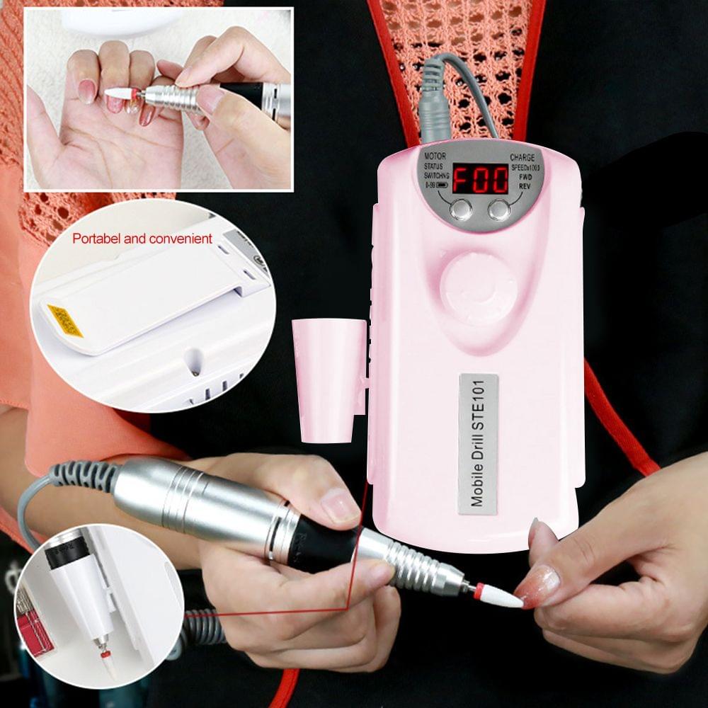 Electric Nail Drill Set Nail - polishing Machine Pen - EU Plug