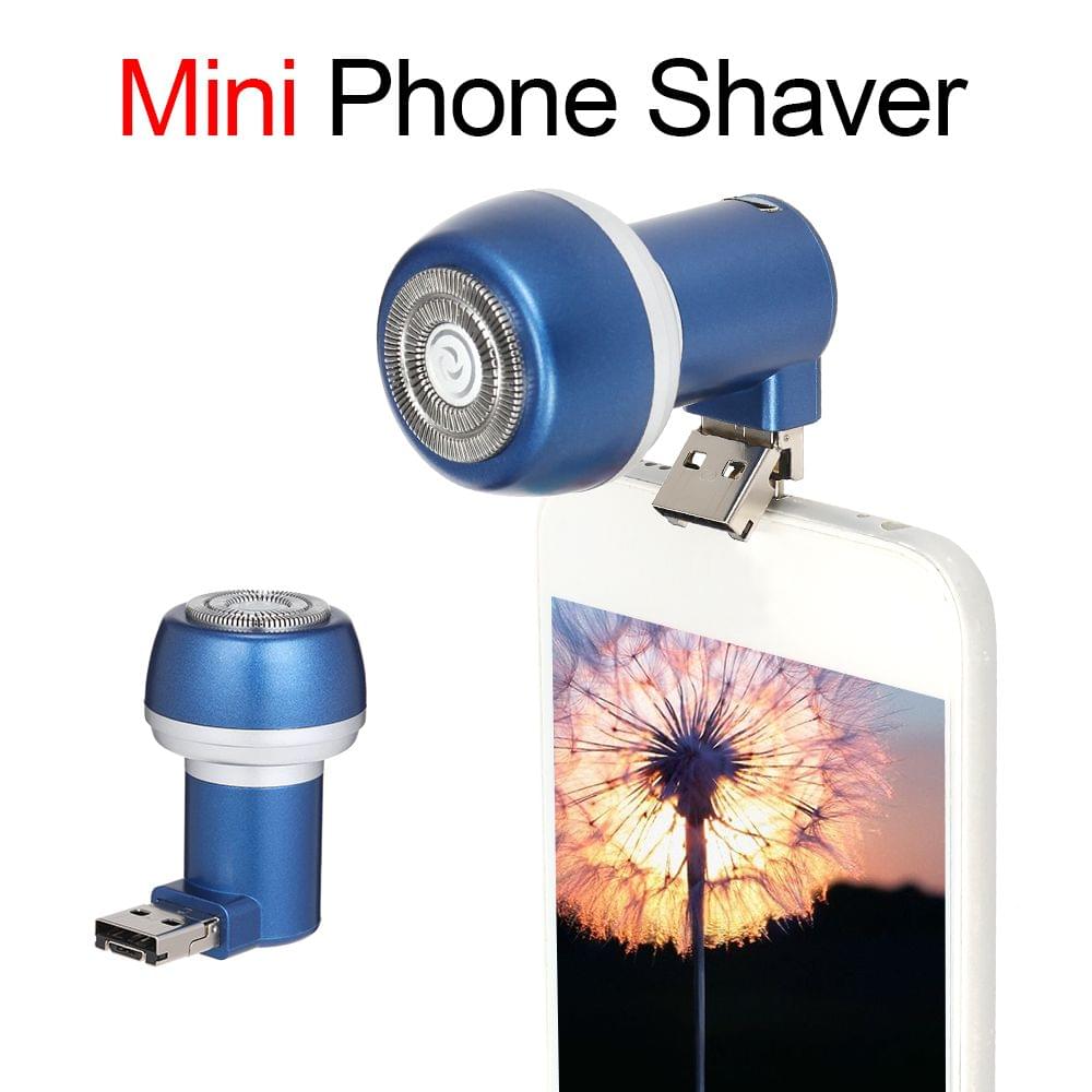 Portable Travel Electric Shaver Mini USB Shaver Facial Hair