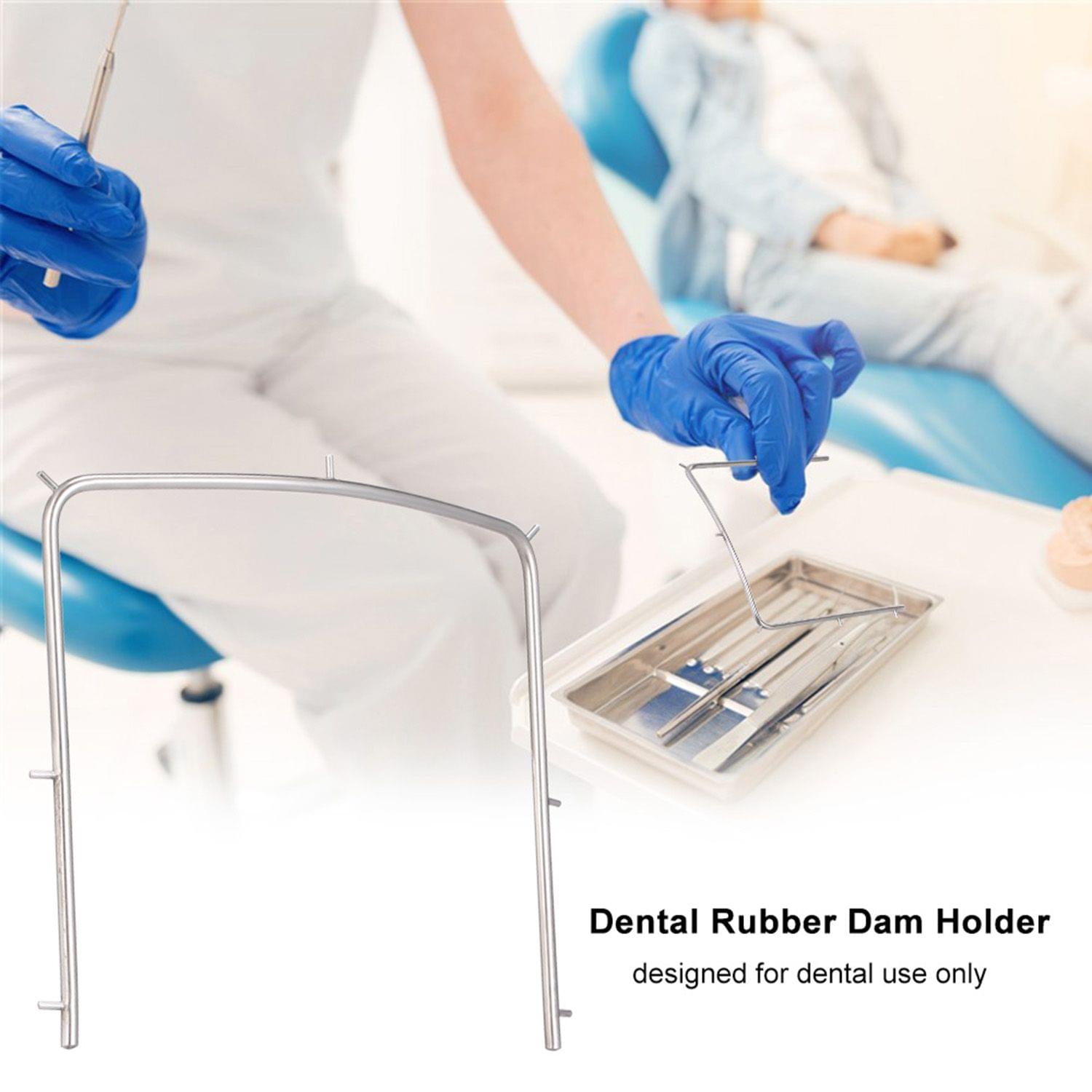 Stainless Steel Dental Rubber Dam Frame Holder Rubber Dam