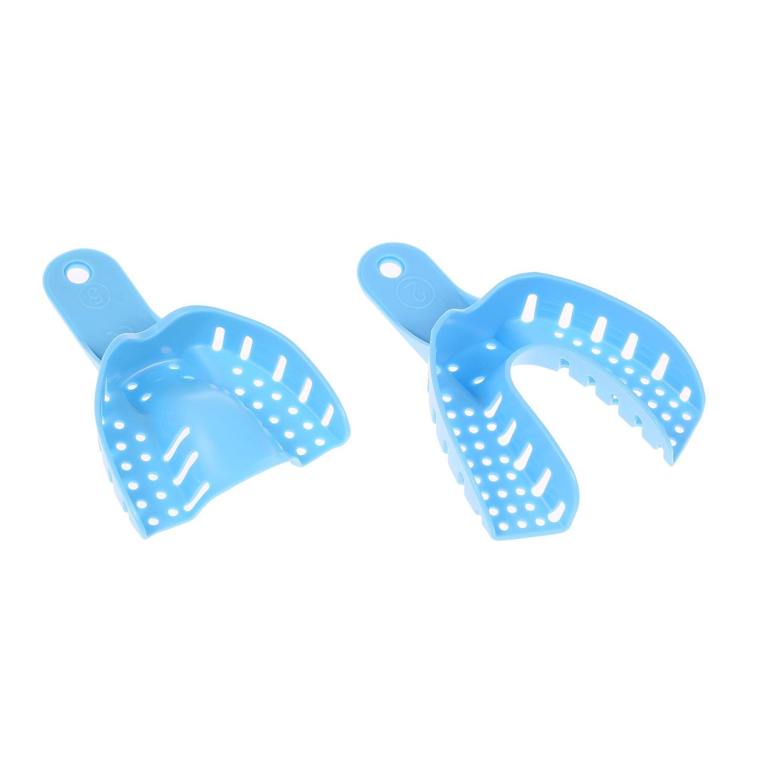 Set of 10PCS Dental Impression Trays Dental Supply Teeth