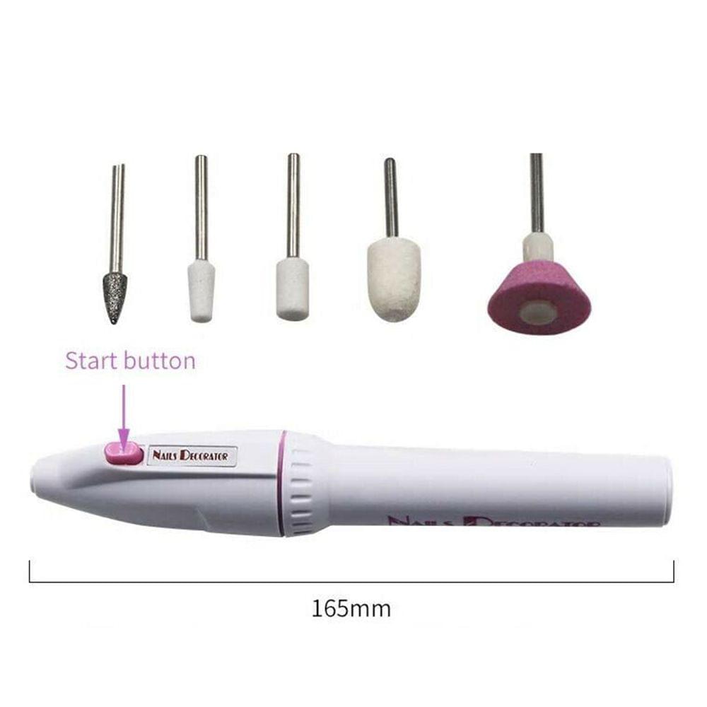 Electric Manicure Drill Kit Energy Saving One Key Operation