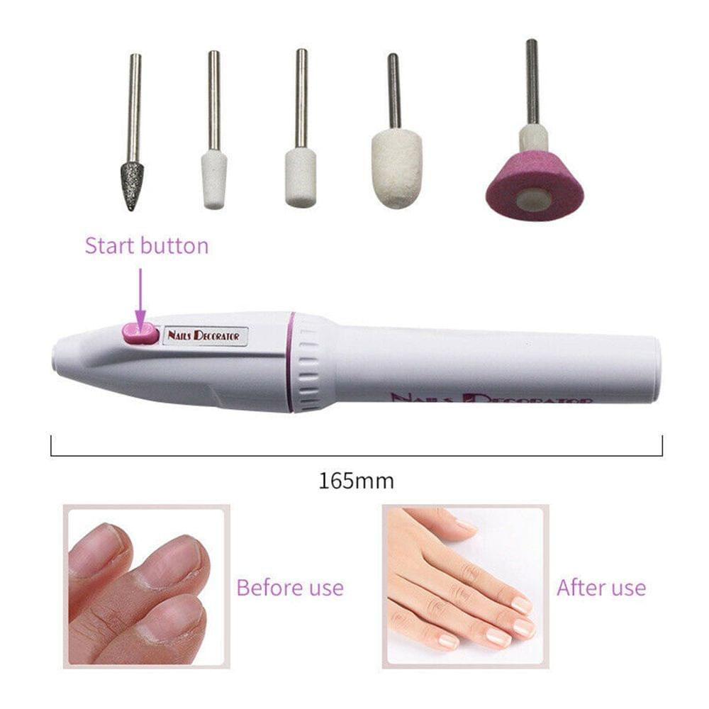 Electric Manicure Drill Kit Energy Saving One Key Operation