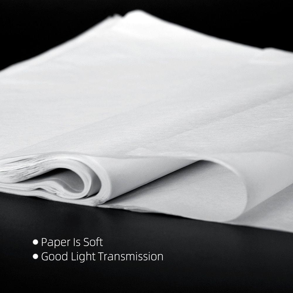 100 Pcs Translucent Tracing Paper Drafting Vellum Paper