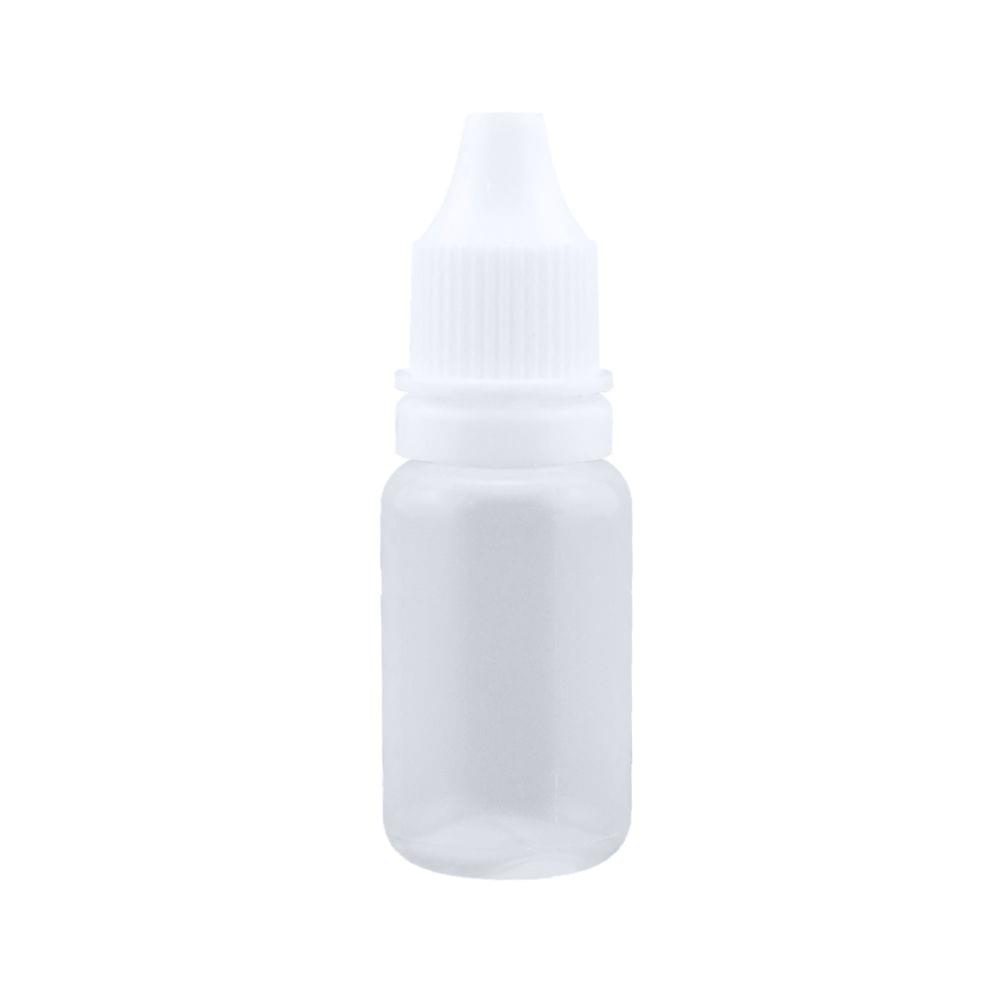 10Pcs 10ml Empty Refillable Plastic Squeezable Dropper - 10ml