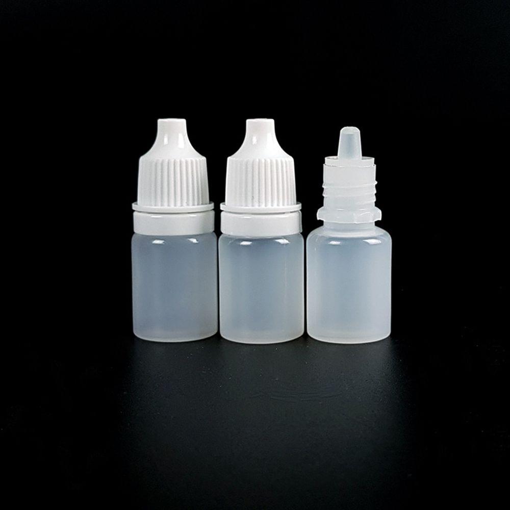 10Pcs 30ml Empty Refillable Plastic Squeezable Dropper - 30ml