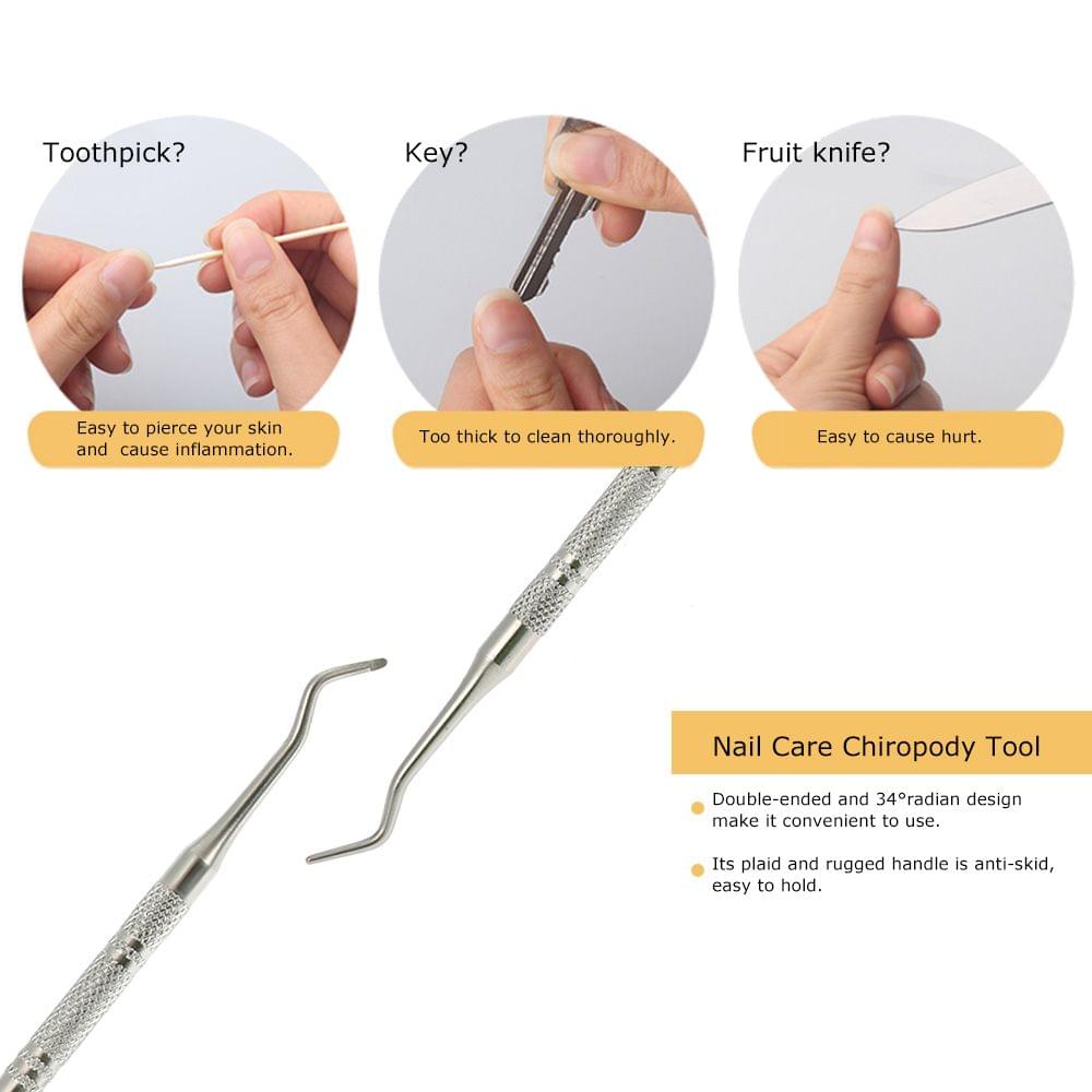 Toenail Cleaner Ingrowing File Nail Care Chiropody Tool