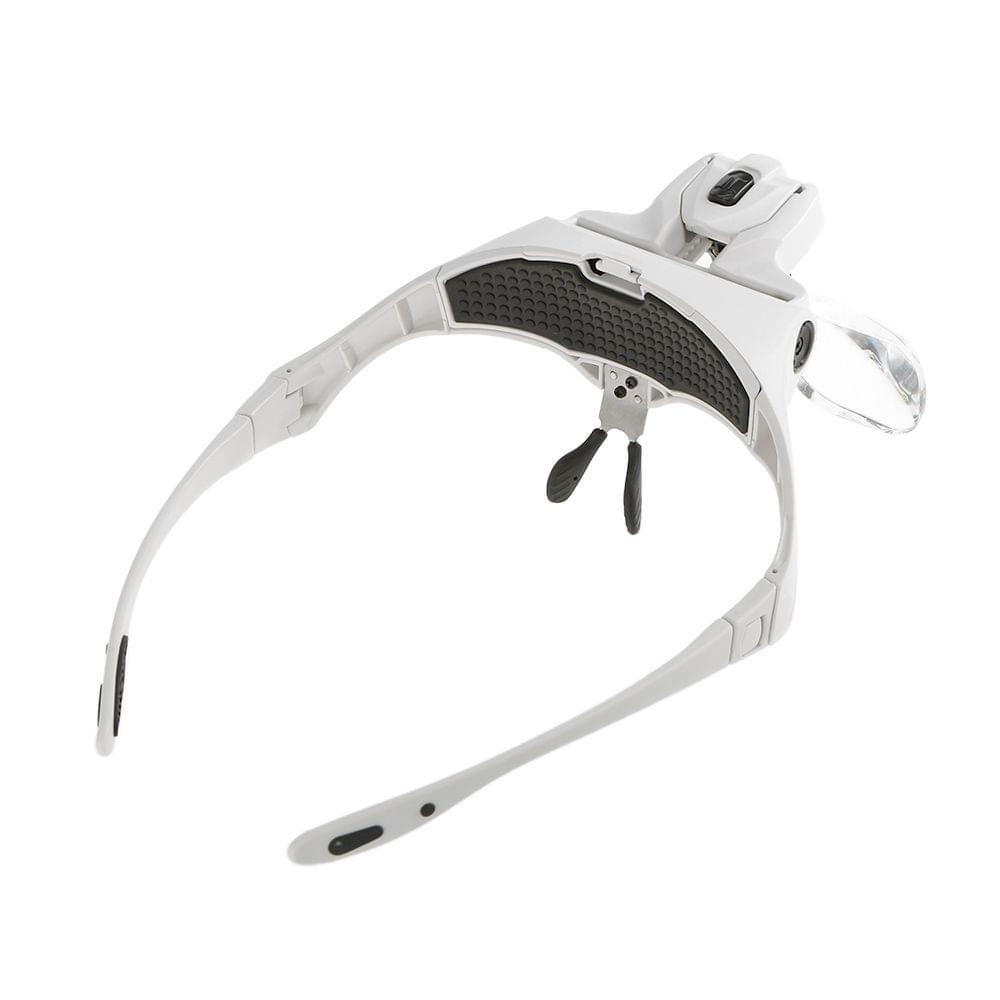 Magnifier Glasses for Eyelash Extension Loupe Headband Light