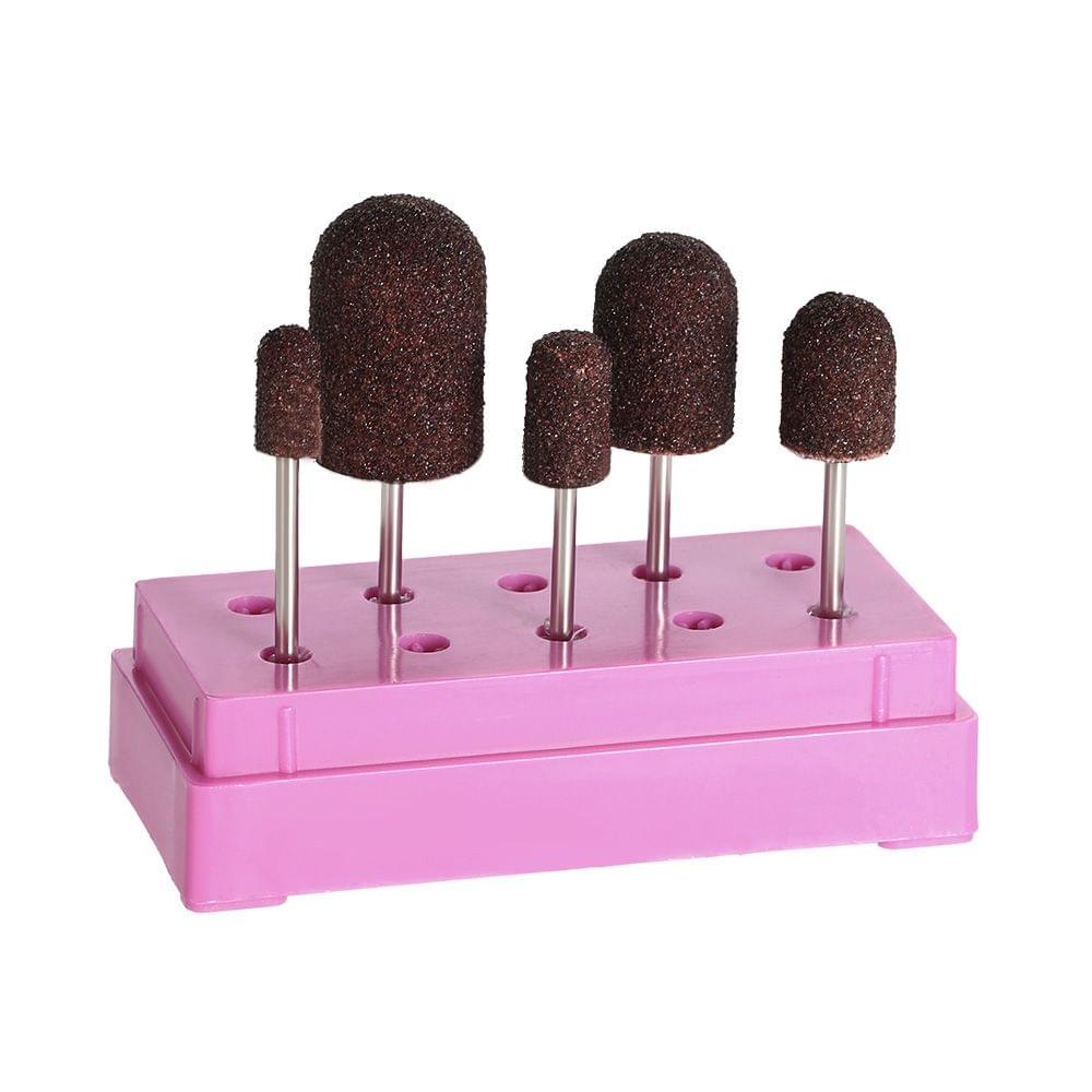 Pro 5pcs Nail Drill Bit Nail Art Sanding Band Pedicure Bits