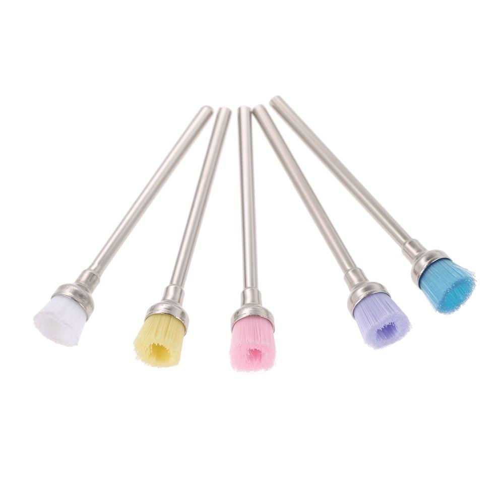 5pcs Mix color Nail Drill Cleaning Brush Electric 2.35mm