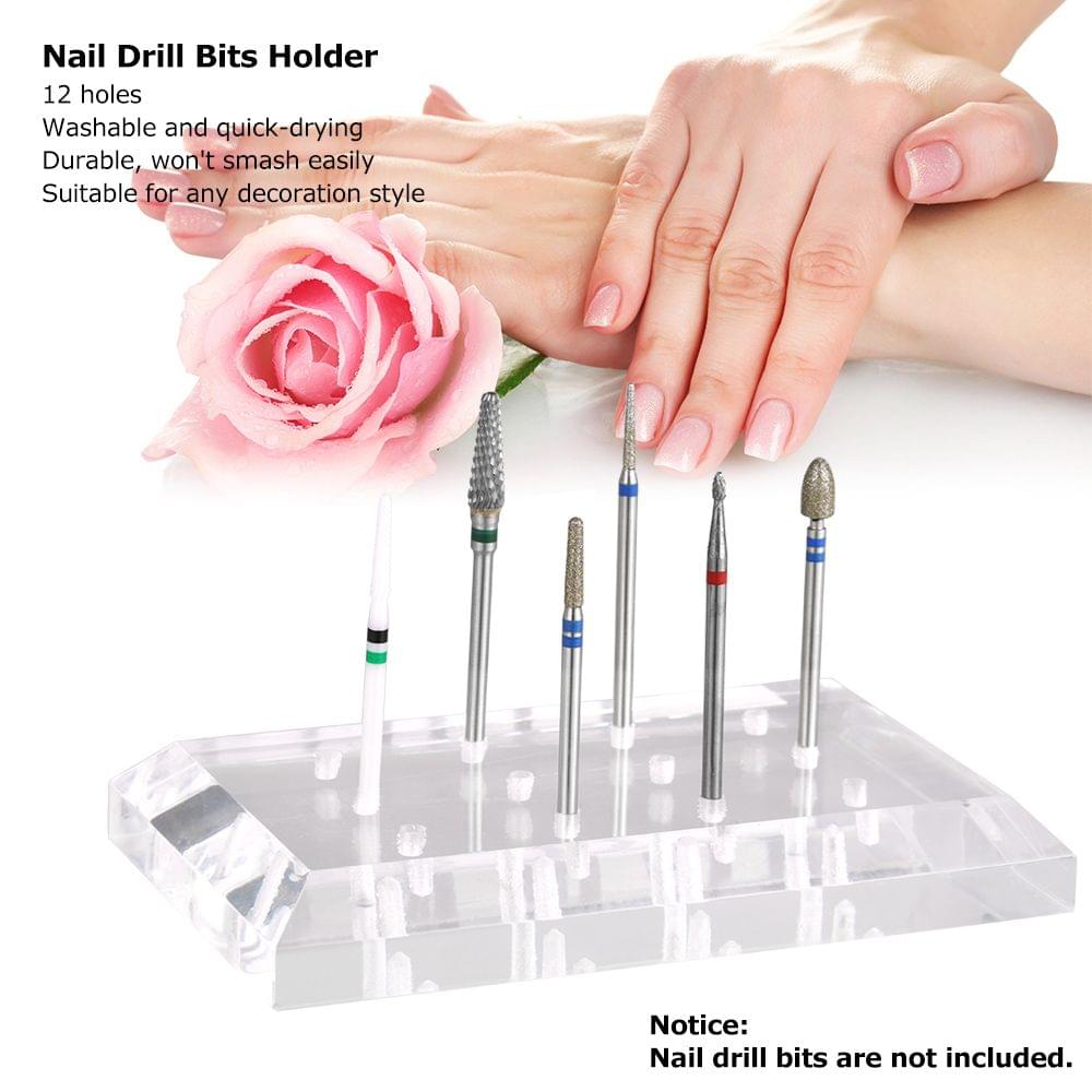 Nail Drill Bits Holder File Bit Exhibition Stand Nail