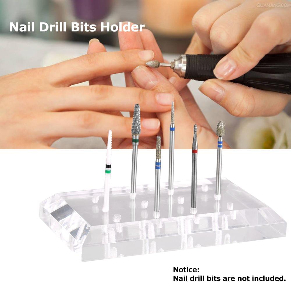 Nail Drill Bits Holder File Bit Exhibition Stand Nail