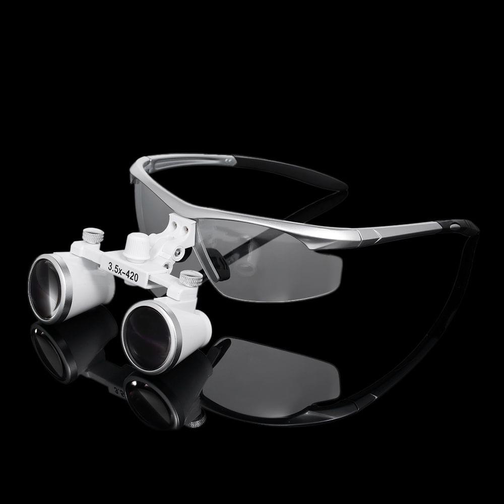 3.5X 420mm Dental Binocular Loupes Dental Magnifier Optical