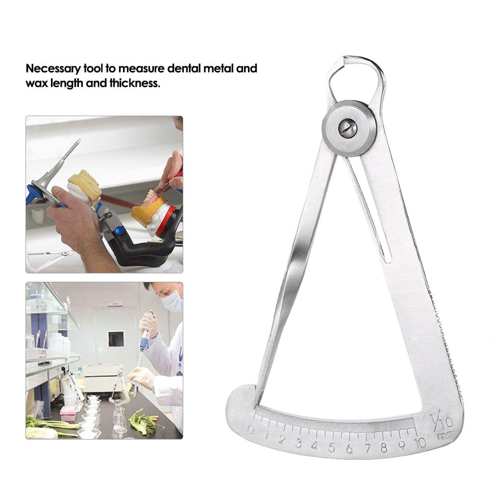 Stainless Steel Dental Gauge Caliper Dental Metal Wax