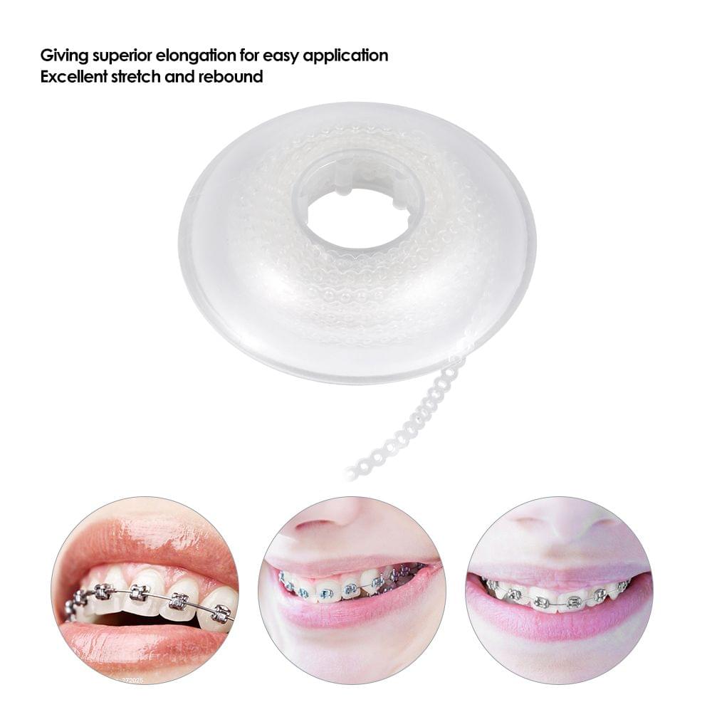 1Pc Dental Rubber Spool High Strength Dental Orthodontics