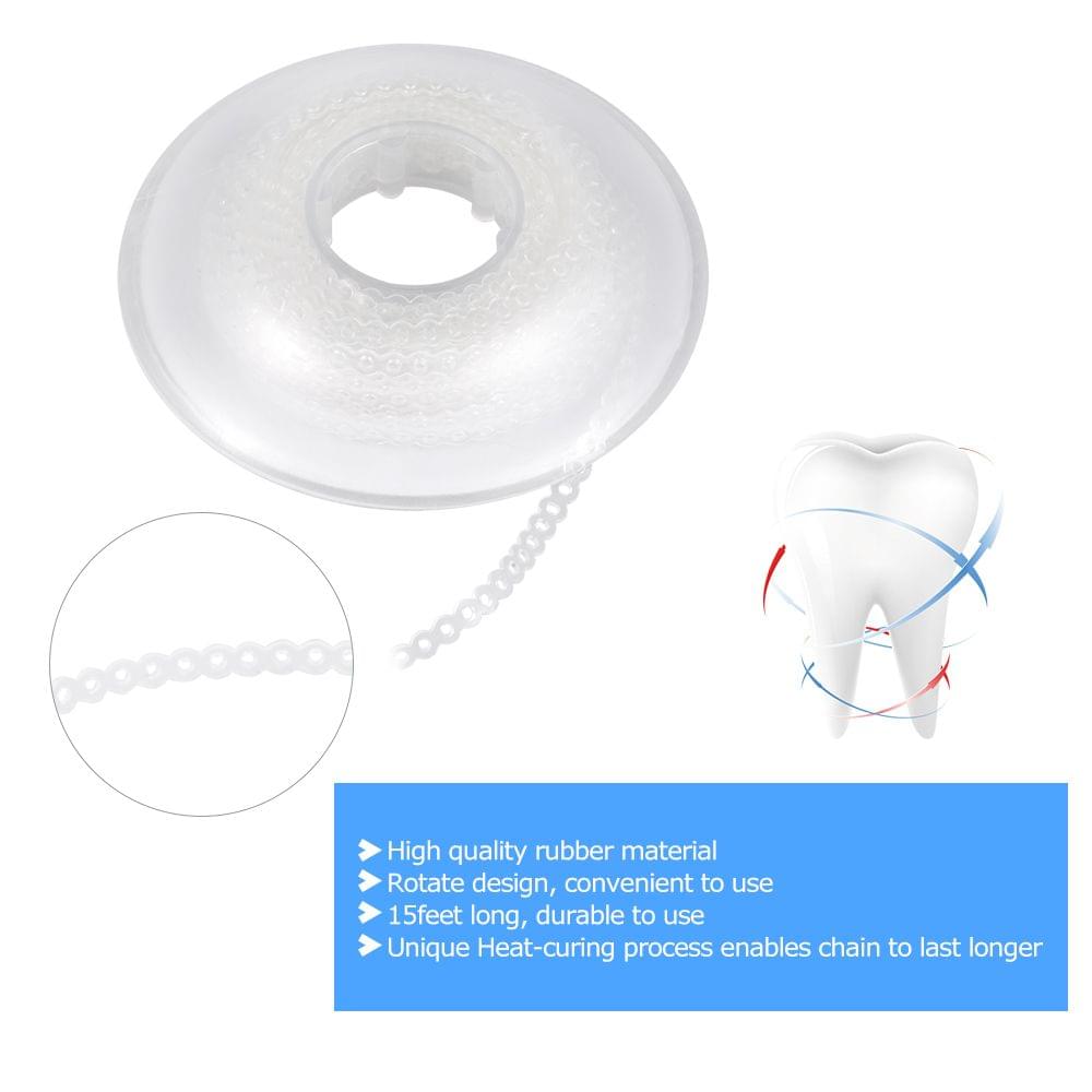 1Pc Dental Rubber Spool High Strength Dental Orthodontics