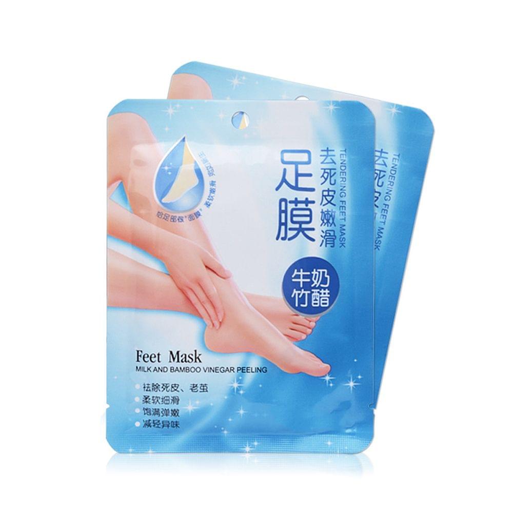 7 Pairs Comfort Exfoliating Peel Foot Masks 14Pcs Baby Soft - Pack of 7