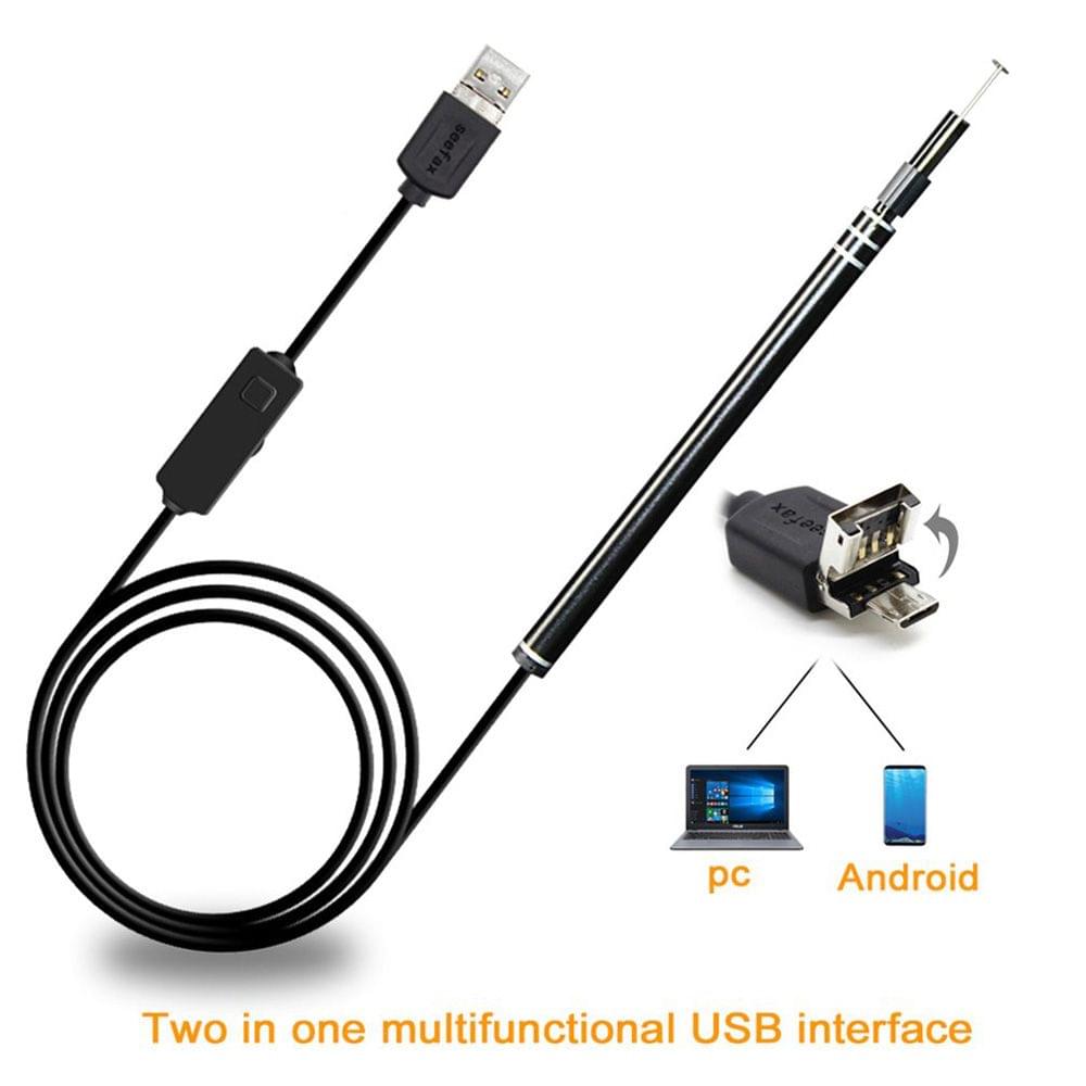 USB Ear Cleaning Endoscope Visual Earpick With Mini Camera