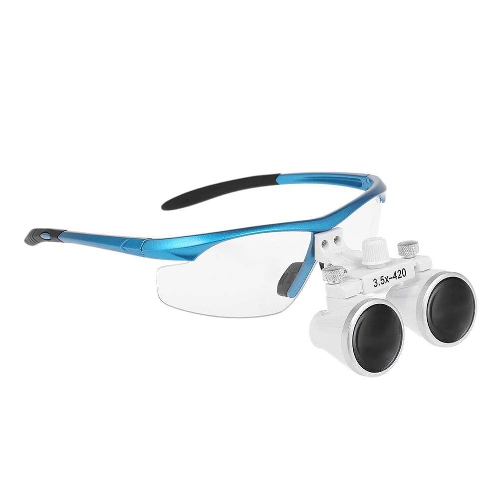 Dental Binocular Loupes 3.5X 420mm Dental Magnifier Optical