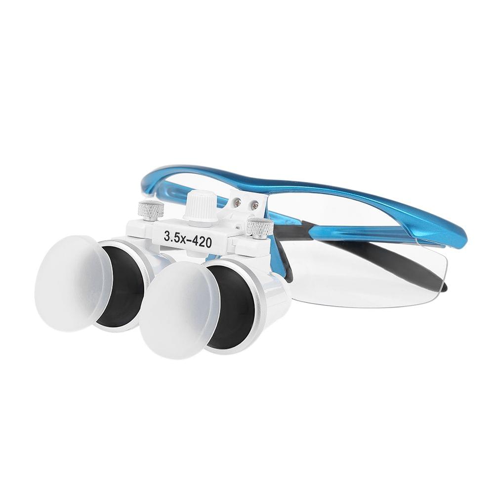 Dental Binocular Loupes 3.5X 420mm Dental Magnifier Optical