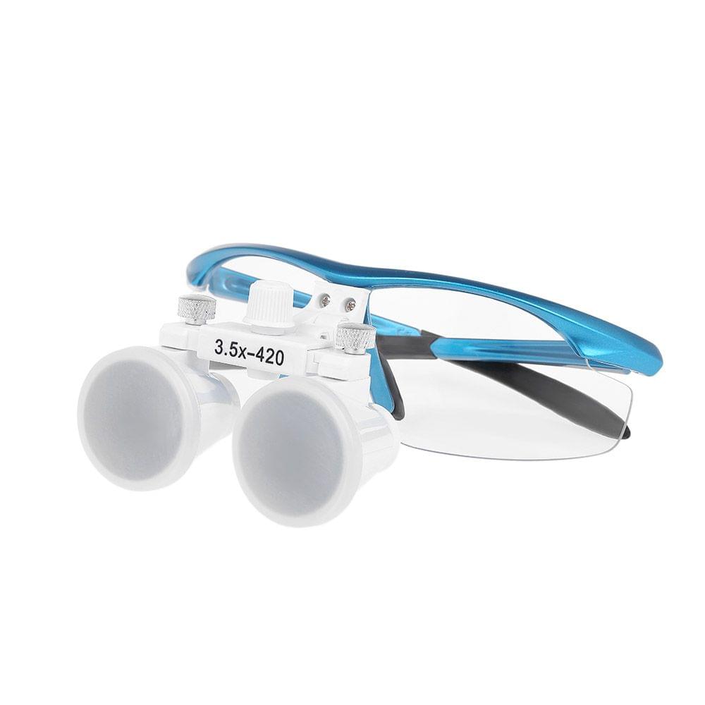 Dental Binocular Loupes 3.5X 420mm Dental Magnifier Optical