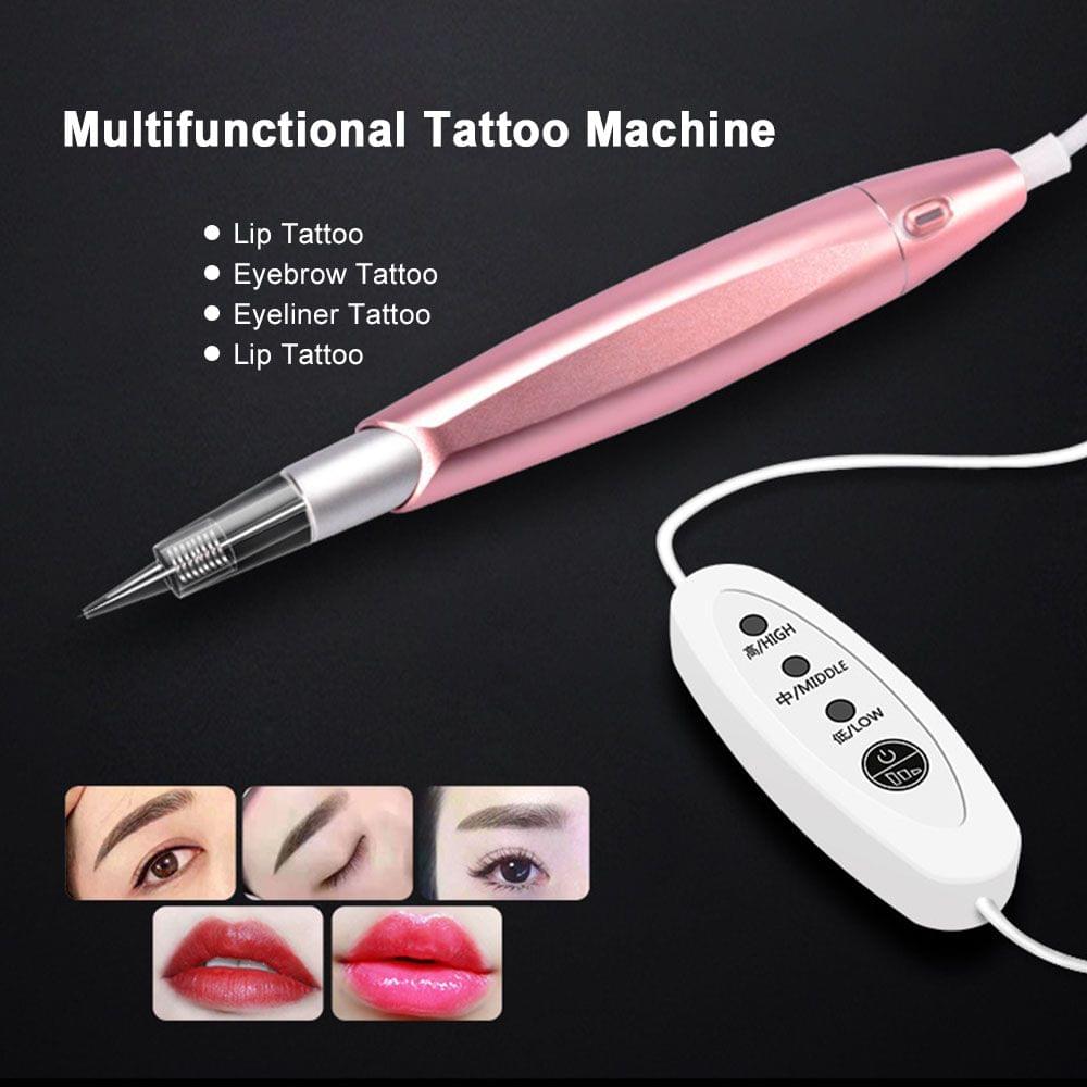 Semi-permanent Eyebrow Tattoo Machine Set Professional - US Plug