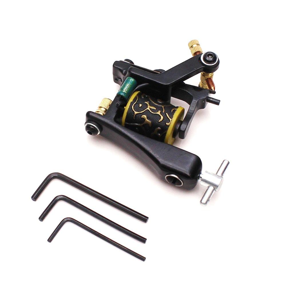 Professional Permanent Tattoo Machine 12 Wrap Coils Lining