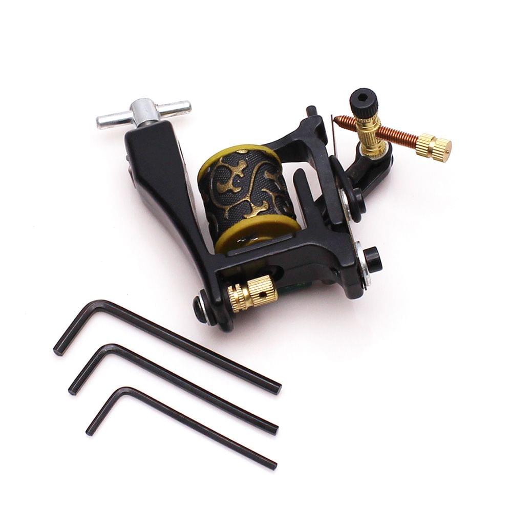 Professional Permanent Tattoo Machine 12 Wrap Coils Lining