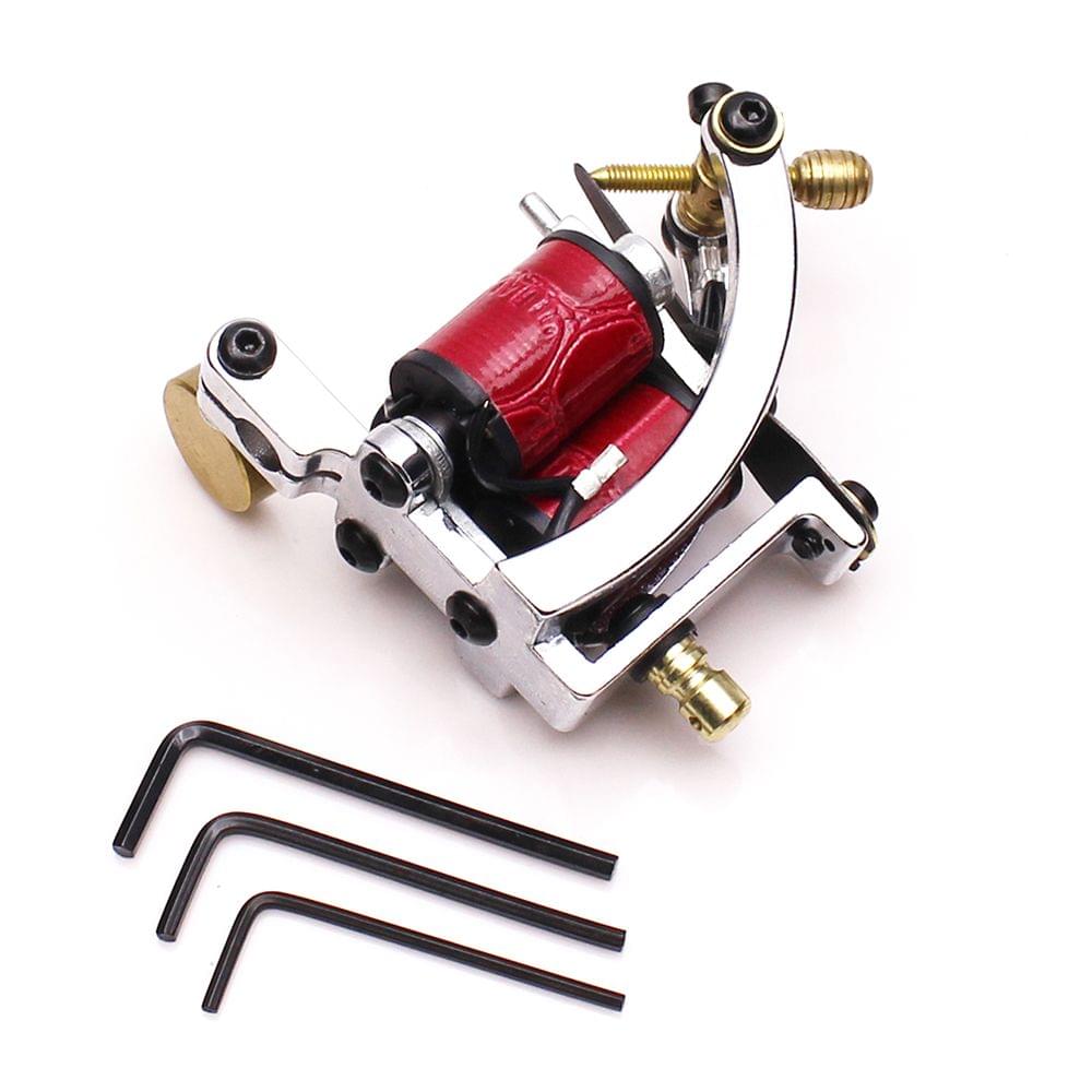 Tattoo Machine 10 Wraps Coil Professional Tattoo Gun Machine