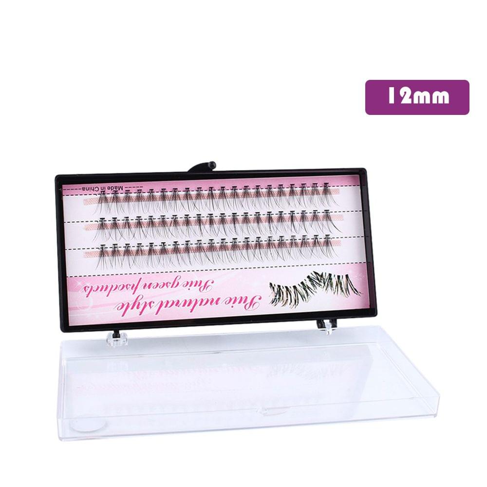 Fashion 60 Bundle/Set False Eyelashes Extension Kit - 12mm