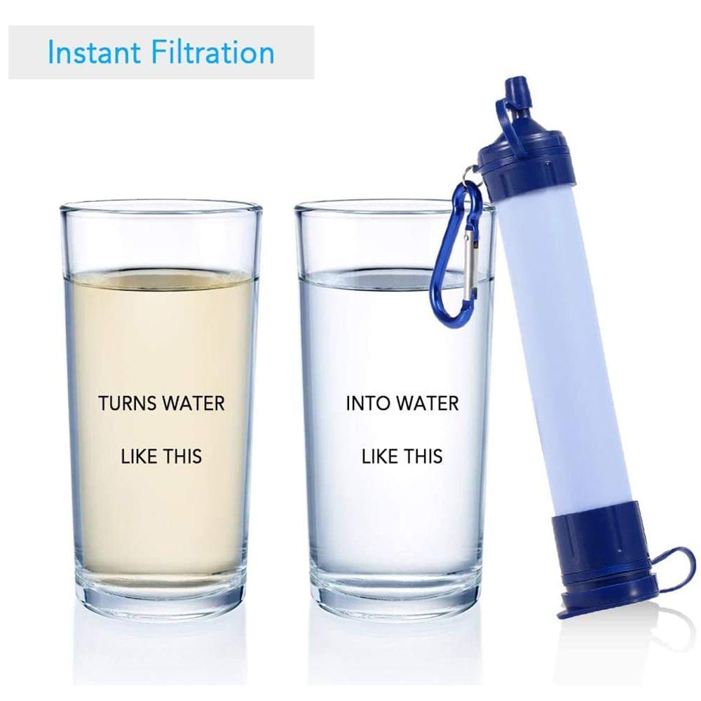 Water Filter Straw and Cleaning Kit Water Filtration System