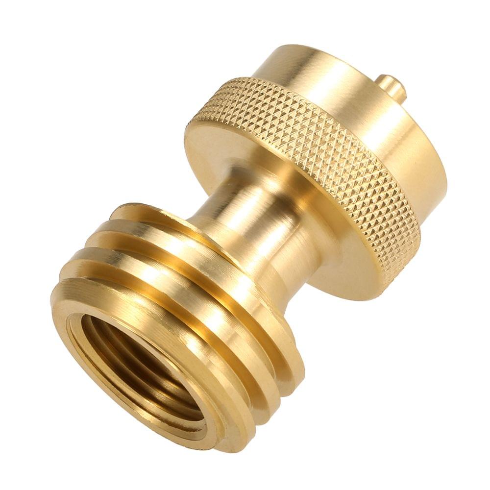 Solid Brass Steak Saver Adapter 1LB/16.4oz Propane Connector - Style-1