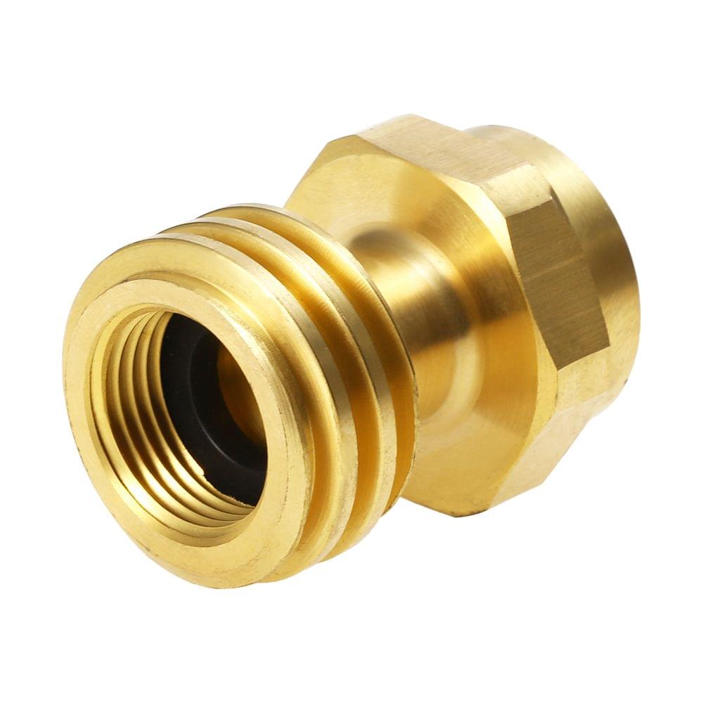 Solid Brass Steak Saver Adapter 1LB/16.4oz Propane Connector - Style-2