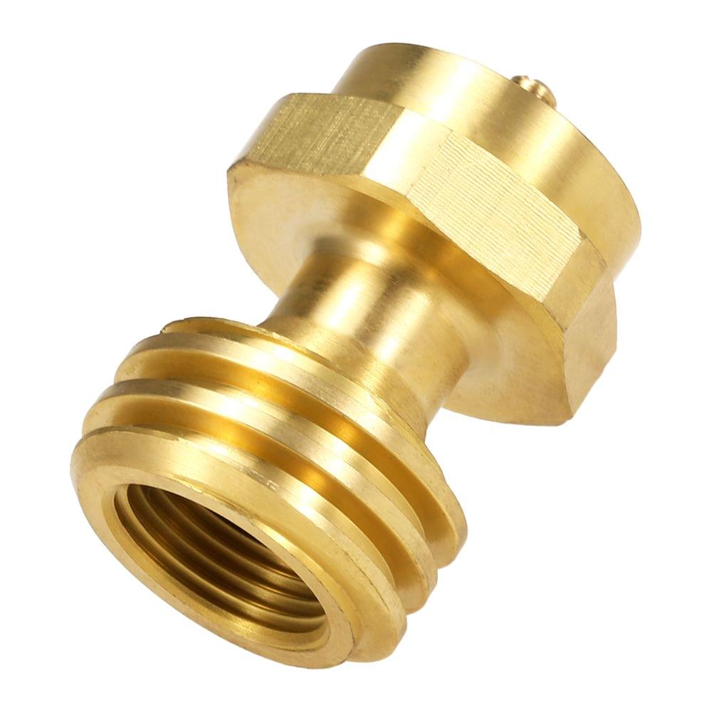 Solid Brass Steak Saver Adapter 1LB/16.4oz Propane Connector - Style-2