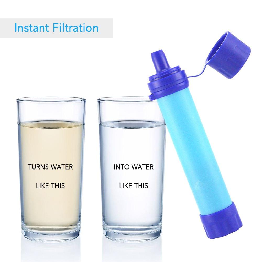 Outdoor Water Filter Straw Water Filtration System Water - S