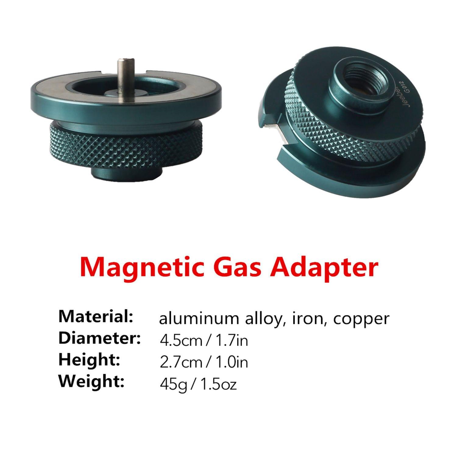 Magnetic Gas Tank Adapter Flat Gas Tank to Long Cartridge - 1