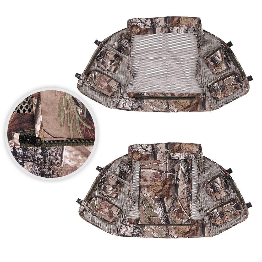 Fishing Photography Vest Summer Multi Pockets Mesh Jackets - XXXL