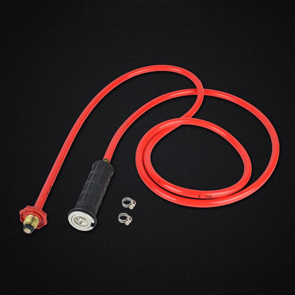 Liquefied Gas Stove Adapter Converter with 2.5m Hose for