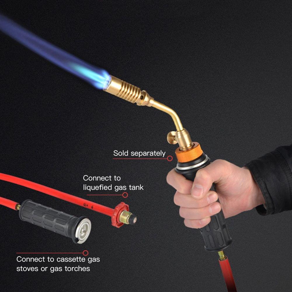 Liquefied Gas Stove Adapter Converter with 2.5m Hose for