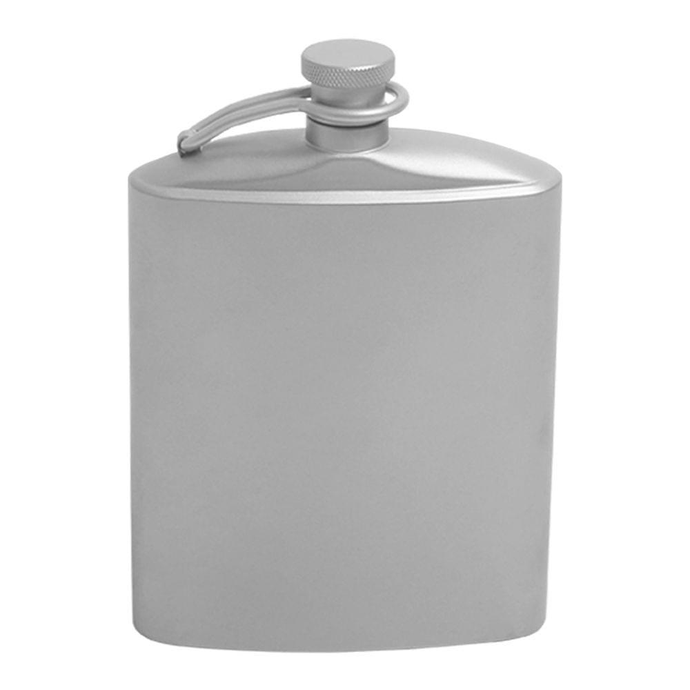 9oz Titanium Hip Flask Portable Pocket Flagon Outdoor