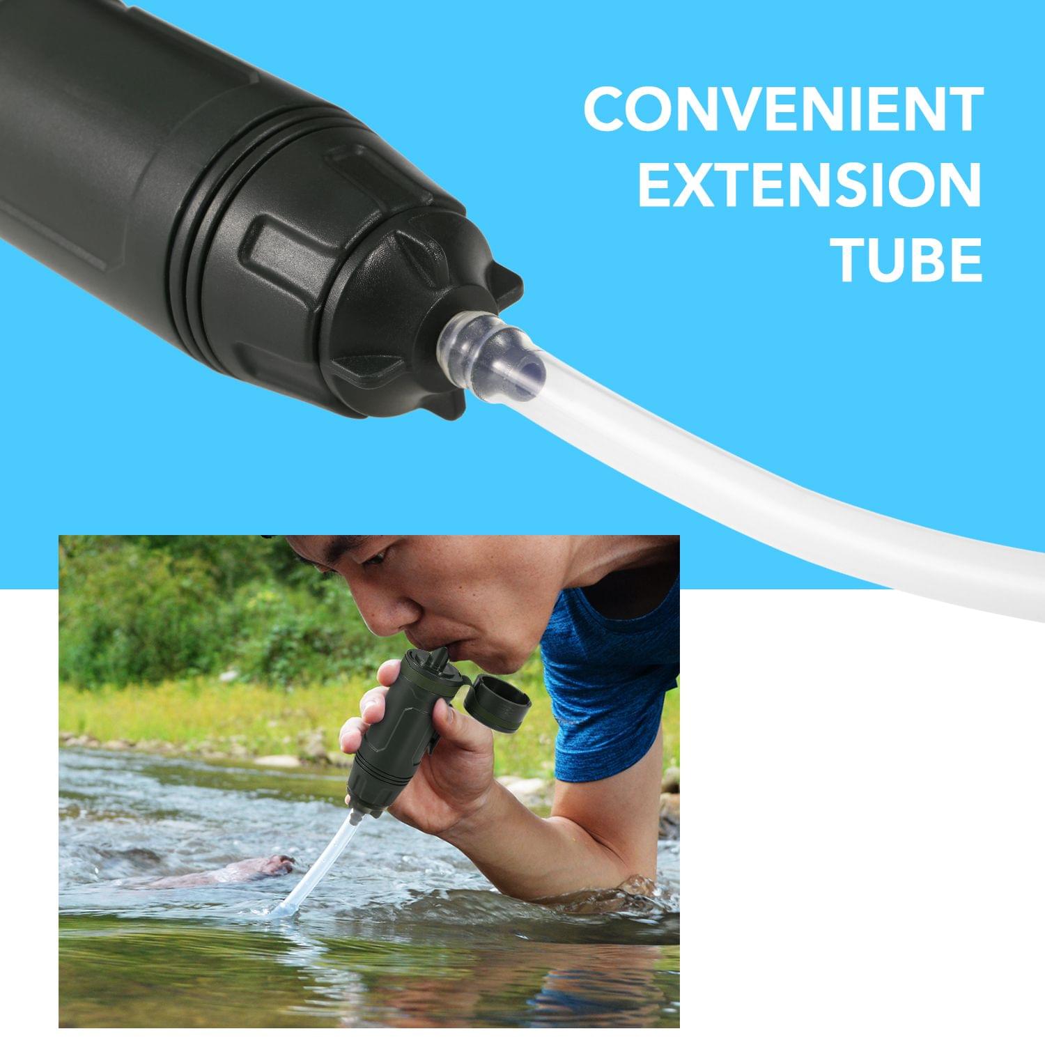 Portable Water Filter Straw Water Filtration System with