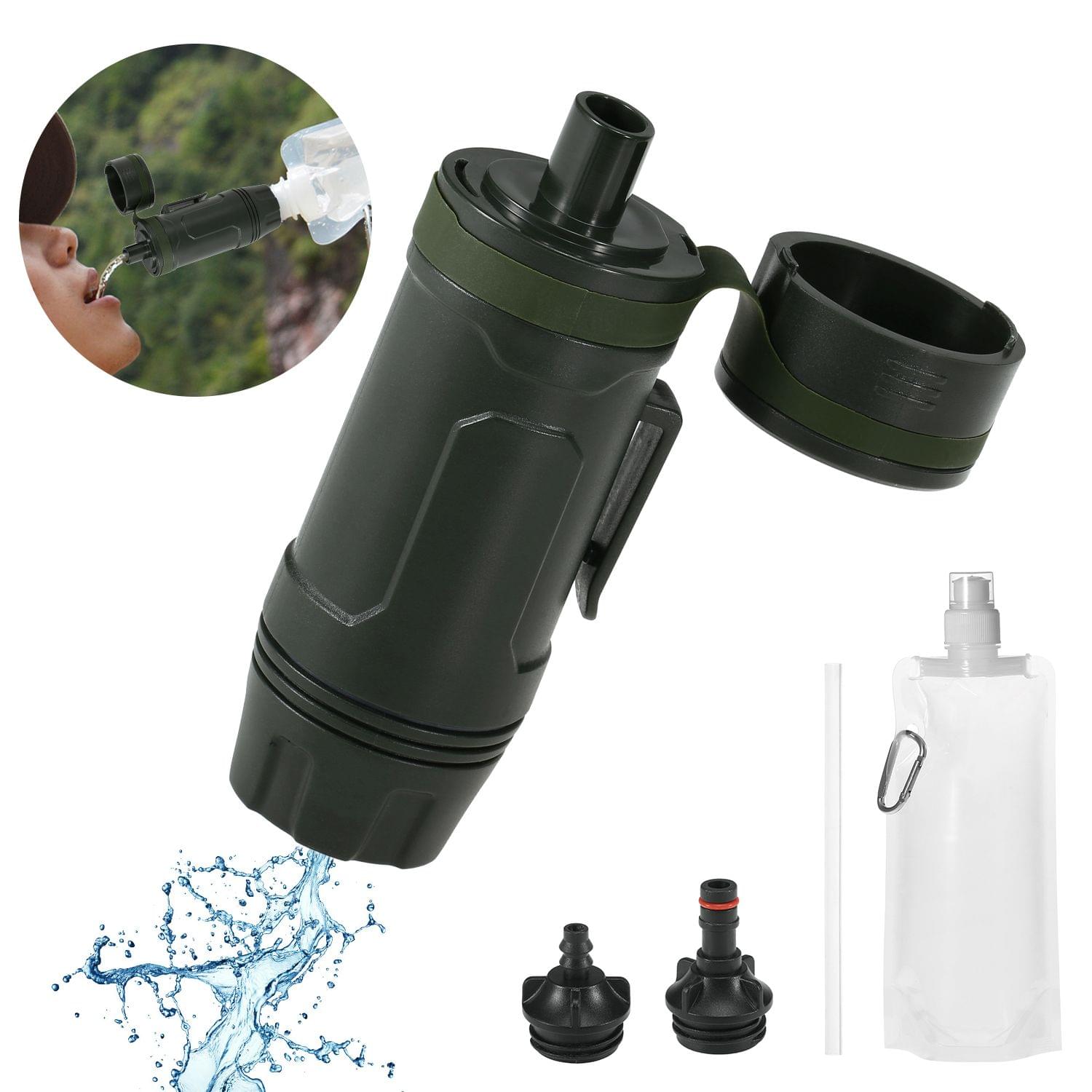 Portable Water Filter Straw Water Filtration System with