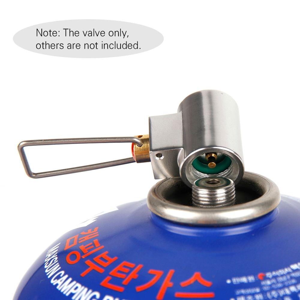Flat Gas Tank Adapter Valve Canister Gas Convertor Shifter - Gas Refill Shifter