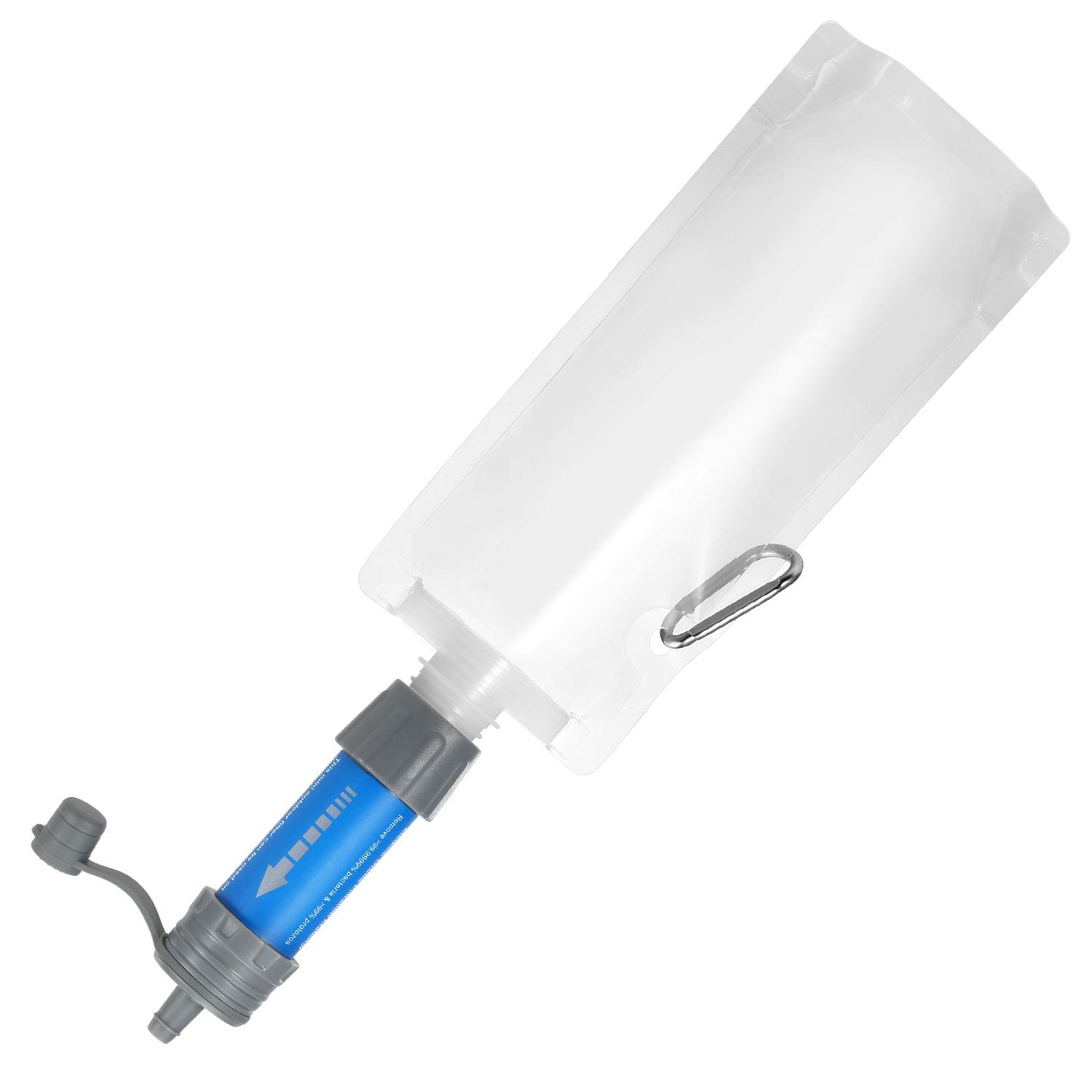 Water Filter Straw Set With Ball Pump Water Filtration Straw