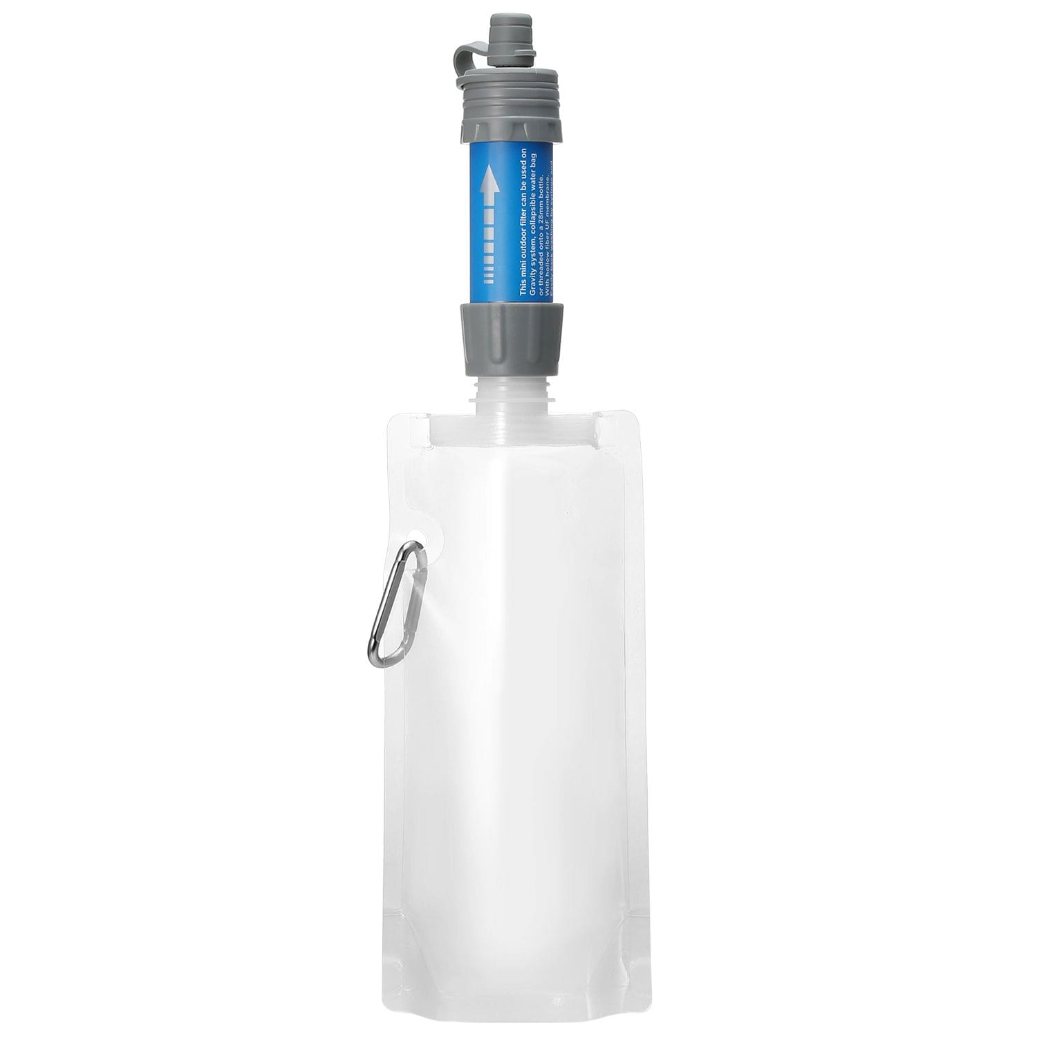 Water Filter Straw Set With Ball Pump Water Filtration Straw