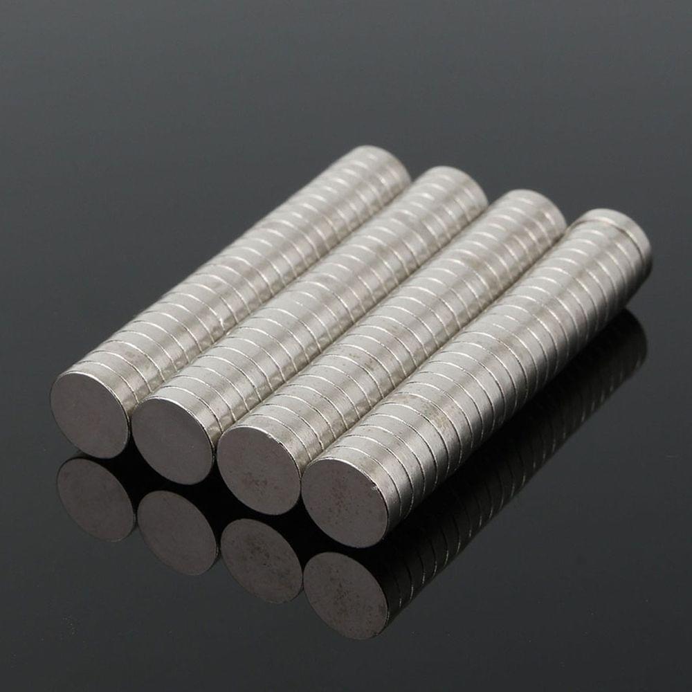 100PCS Rare Strong Round Magnets 8*2mm Powerful N50 Magnets - 100PCS