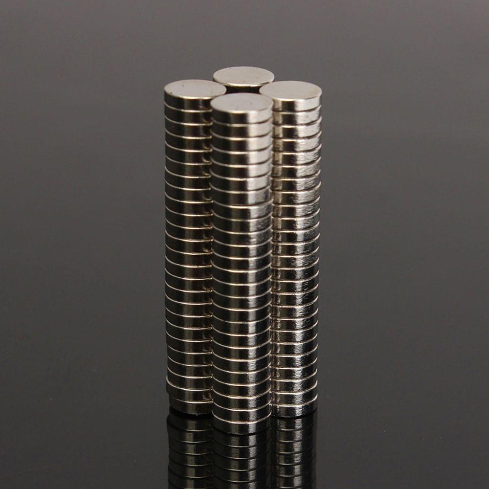 100PCS Rare Strong Round Magnets 8*2mm Powerful N50 Magnets - 100PCS