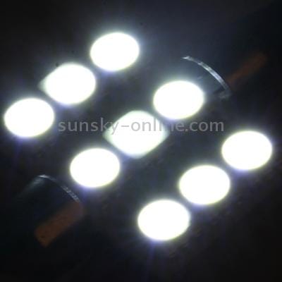 36mm White 9 LED 5050 SMD Car Signal Light Bulb