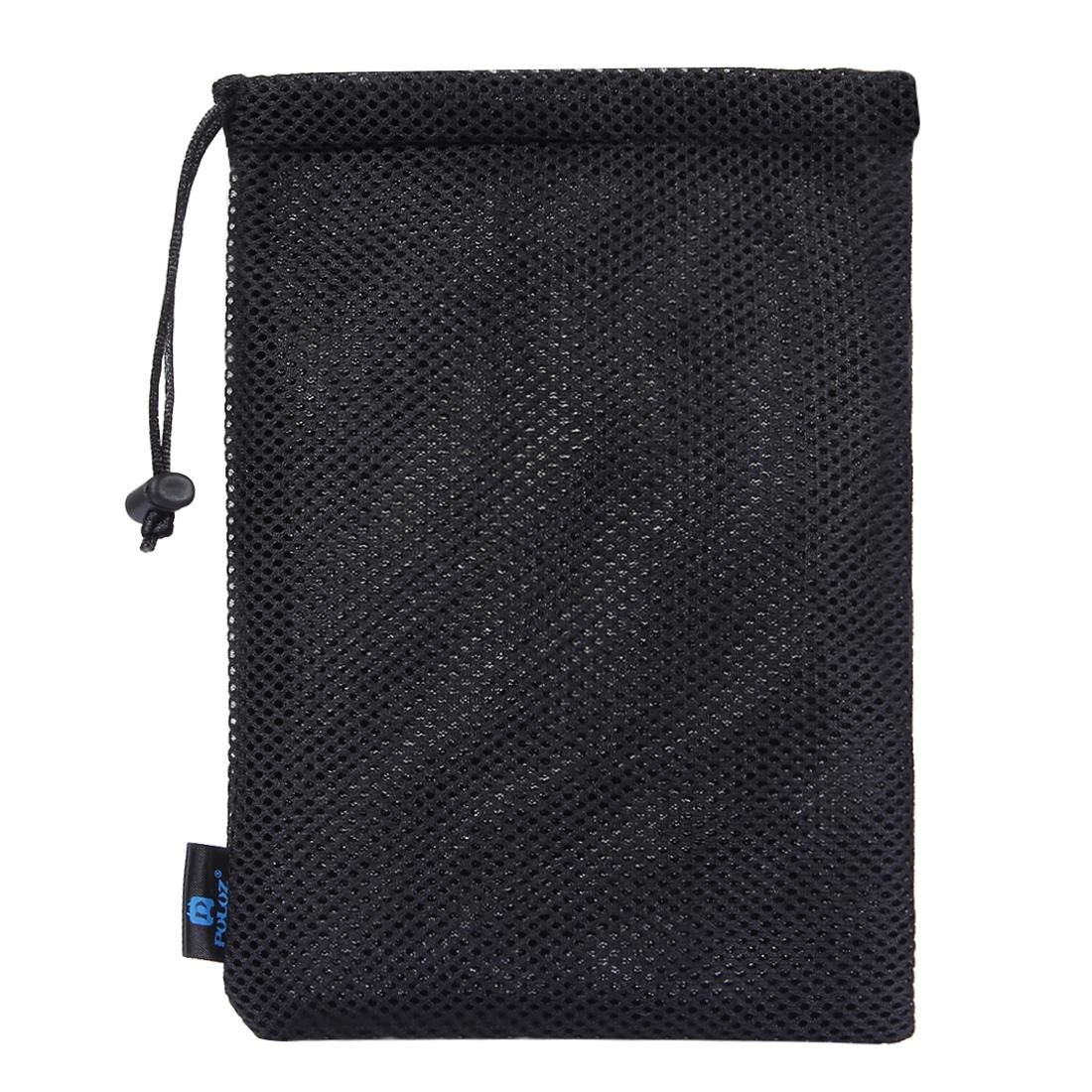 PULUZ Storage Bag with Stay Cord for GoPro HERO9 Black / HERO8 Black / HERO7 /6 /5 /5 Session /4 Session /4 /3+ /3 /2 /1, Puluz U6000 and other Sport Cameras Accessories (Grey)